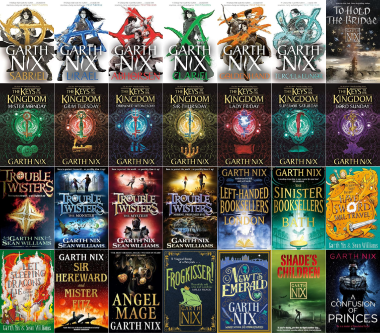 The Old Kingdom Series & more by Garth Nix ~ 28 MP3 AUDIOBOOK COLLECTION