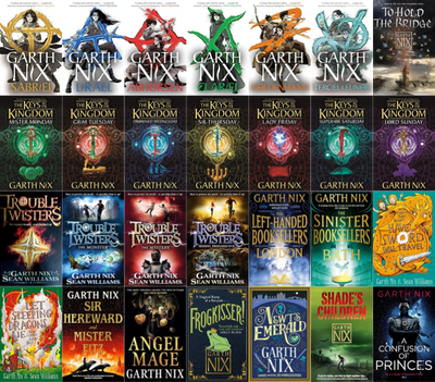 The Old Kingdom Series & more by Garth Nix ~ 28 MP3 AUDIOBOOK COLLECTION