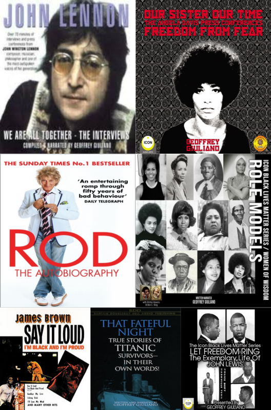 Geoffrey Giuliano ~ 7 MP3 AUDIOBOOK COLLECTION