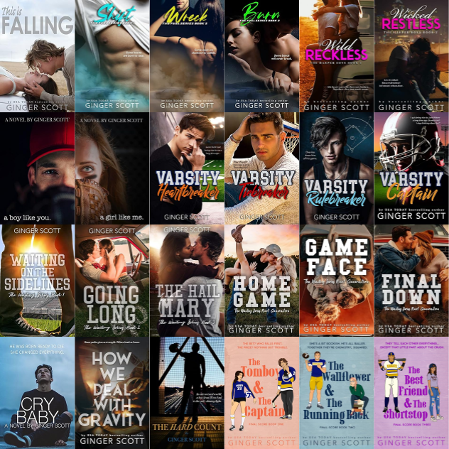 Falling Series & more by Ginger Scott ~ 24 MP3 AUDIOBOOK COLLECTION