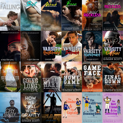 Falling Series & more by Ginger Scott ~ 24 MP3 AUDIOBOOK COLLECTION
