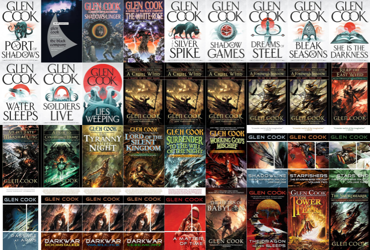 The Chronicles of the Black Company Series & more by Glen Cook ~ 36 MP3 AUDIOBOOK COLLECTION