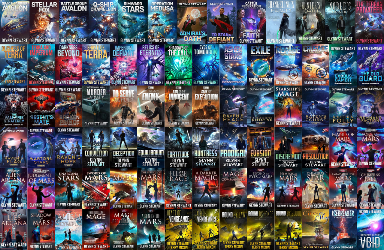 Castle Federation Series & more by Glynn Stewart ~ 83 MP3 AUDIOBOOK COLLECTION
