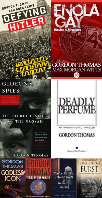 Gordon Thomas ~ 9 MP3 AUDIOBOOK COLLECTION