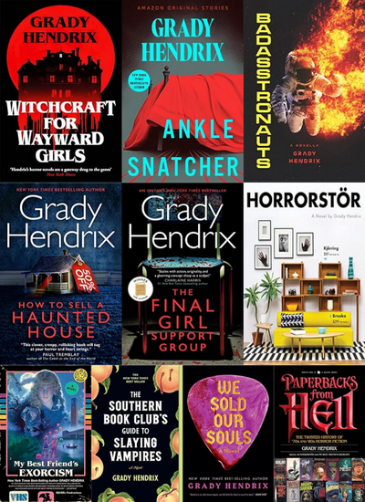 Grady Hendrix ~ 10 MP3 AUDIOBOOK COLLECTION