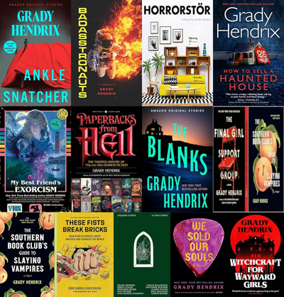 Grady Hendrix ~ 15 MP3 AUDIOBOOK COLLECTION