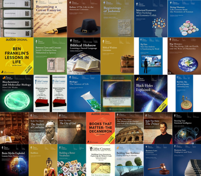 The Great Courses - The Modern Scholar - Volume - B ~ 35 MP3 AUDIOBOOK COLLECTION