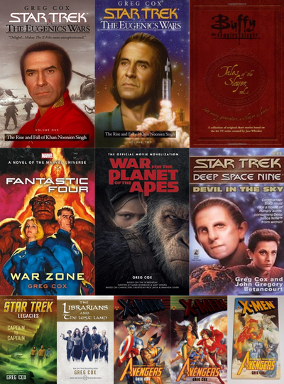 Buffy The Vampire Slayer Series & more by Greg Cox ~ 11 MP3 AUDIOBOOK COLLECTION