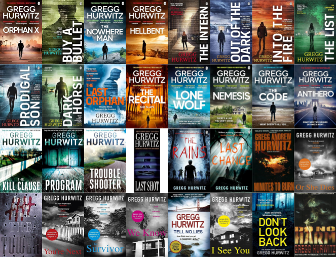 Orphan X Series & more by Gregg Hurwitz ~ 35 MP3 AUDIOBOOK COLLECTION