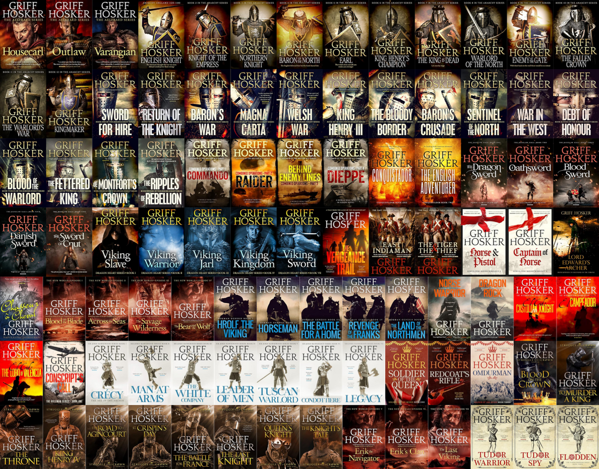 Aelfraed Series & more by Griff Hosker ~ 94 MP3 AUDIOBOOK COLLECTION