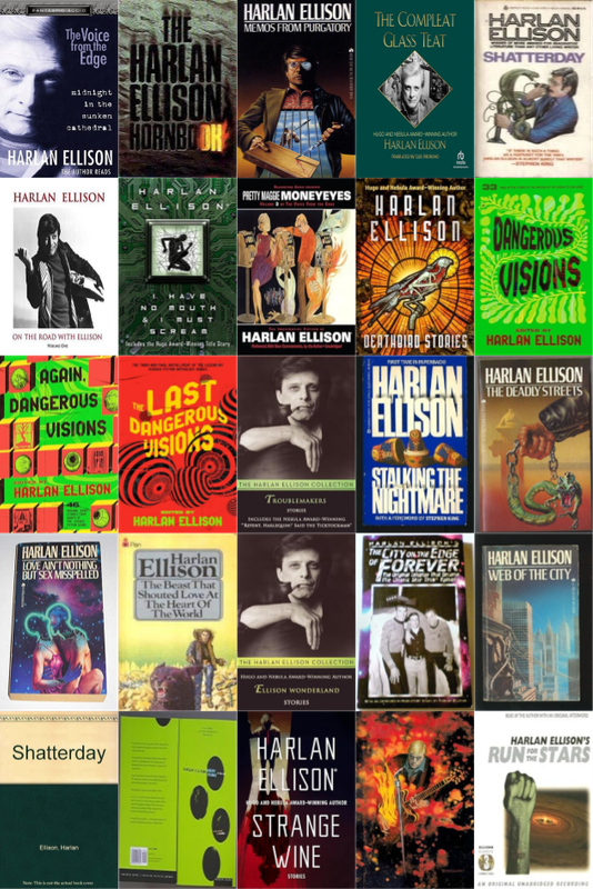 Voice from the Edge Series & more by Harlan Ellison ~ 27 MP3 AUDIOBOOK COLLECTION