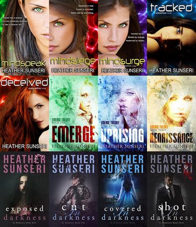 Mindspeak Series & more by Heather Sunseri ~ 12 MP3 AUDIOBOOK COLLECTION