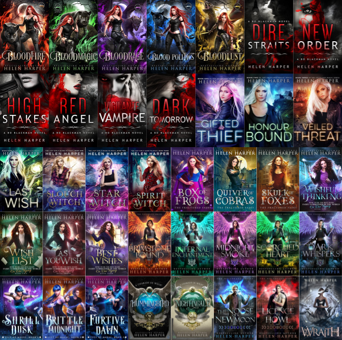 Blood Destiny Series & more by Helen Harper ~ 44 MP3 AUDIOBOOK COLLECTION