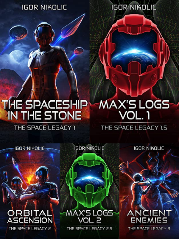 The Space Legacy Series by Igor Nikolic ~ 5 MP3 AUDIOBOOK COLLECTION