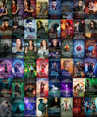Kate Daniels Series & more by Ilona Andrews ~ 48 MP3 AUDIOBOOK COLLECTION