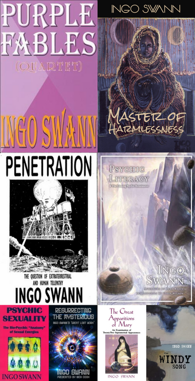 Ingo Swann ~ 8 MP3 AUDIOBOOK COLLECTION