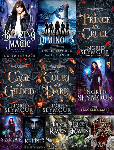 Djinn Empire Series & more by Ingrid Seymour ~ 11 MP3 AUDIOBOOK COLLECTION