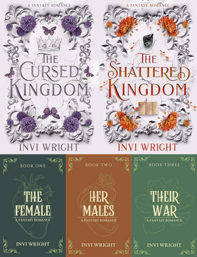Cursed Kingdom Series & more by Invi Wright ~ 5 MP3 AUDIOBOOK COLLECTION