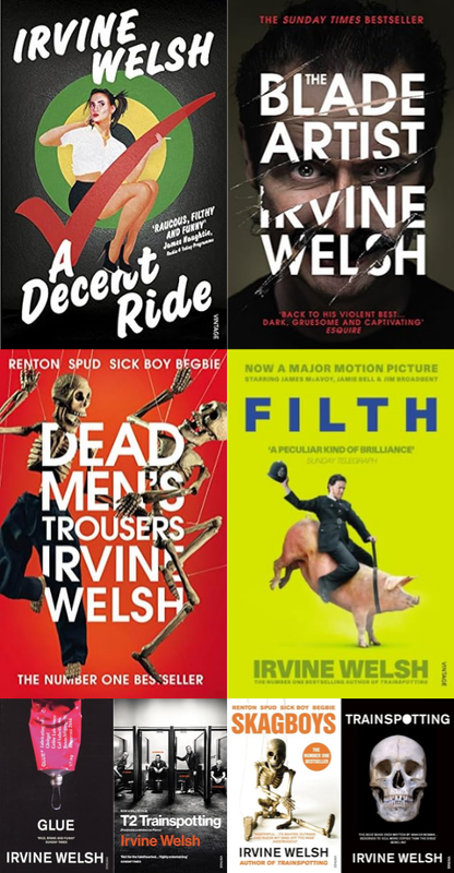 Irvine Welsh ~ 9 MP3 AUDIOBOOK COLLECTION
