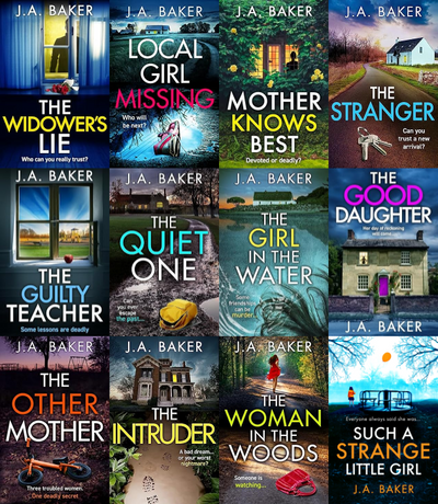 J A Baker ~ 12 MP3 AUDIOBOOK COLLECTION