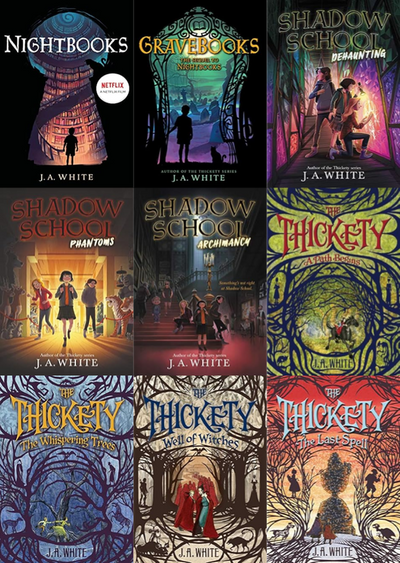 Nightbooks Series & more by J A White ~ 9 MP3 AUDIOBOOK COLLECTION