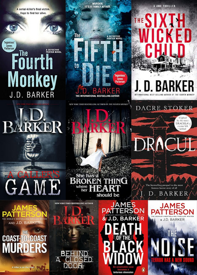 4MK Thriller Series & more by J.D. Barker ~ 11 MP3 AUDIOBOOK COLLECTION