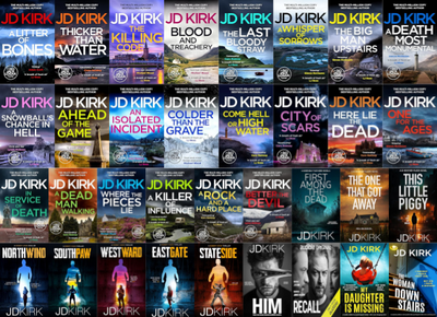 DCI Jack Logan Series & more by J D Kirk ~ 34 MP3 AUDIOBOOK COLLECTION