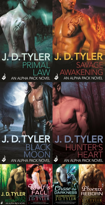 Alpha Pack Series by J.D. Tyler ~ 8 MP3 AUDIOBOOK COLLECTION