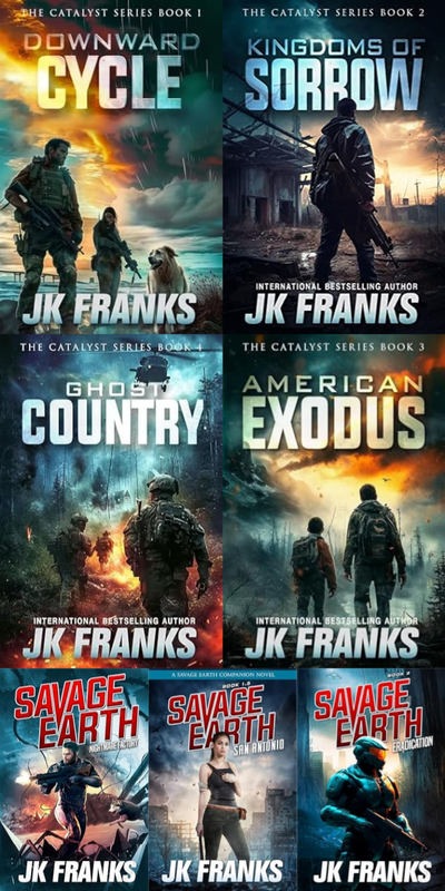 Catalyst Series & more by J.K. Franks ~ 7 MP3 AUDIOBOOK COLLECTION