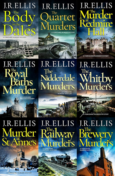 Yorkshire Murder Mystery Series by J R Ellis ~ 9 MP3 AUDIOBOOK COLLECTION