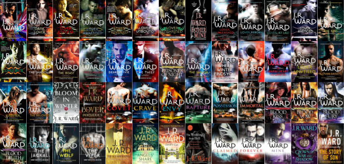 Black Dagger Brotherhood Series & more by J.R. Ward ~ 52 MP3 AUDIOBOOK COLLECTION