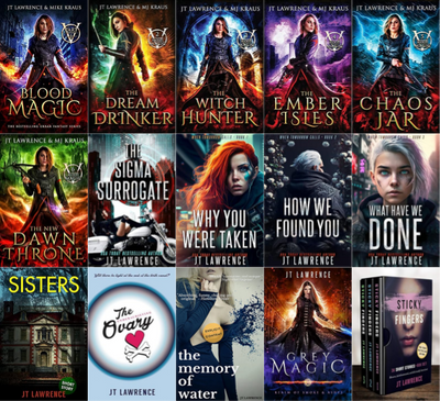 Blood Magic Series & more by J.T. Lawrence ~ 15 MP3 AUDIOBOOK COLLECTION