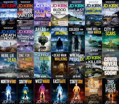 DCI Logan Crime Thrillers Series & more by JD Kirk ~ 28 MP3 AUDIOBOOK COLLECTION