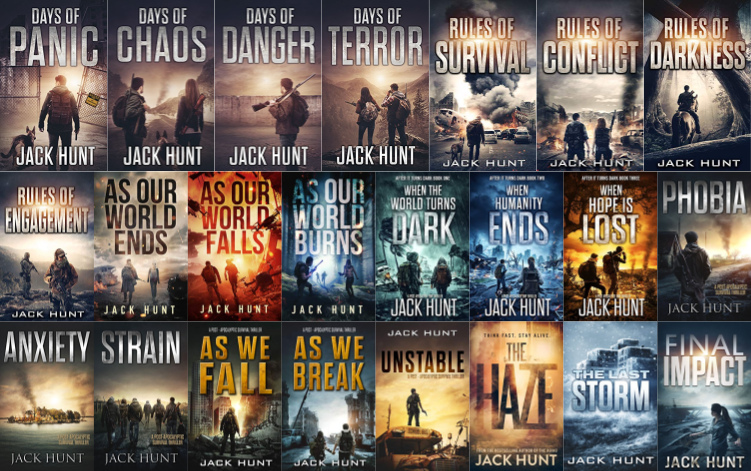 EMP Survival Series & more by Jack Hunt ~ 23 MP3 AUDIOBOOK COLLECTION