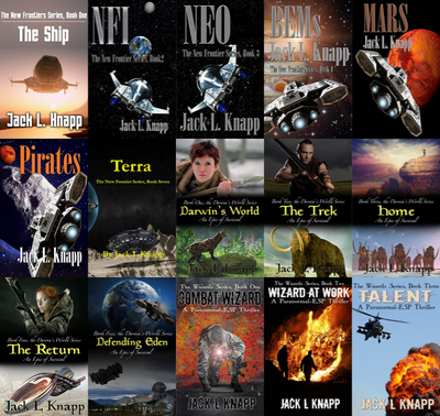 New Frontiers Series & more by Jack L. Knapp ~ 15 MP3 AUDIOBOOK COLLECTION