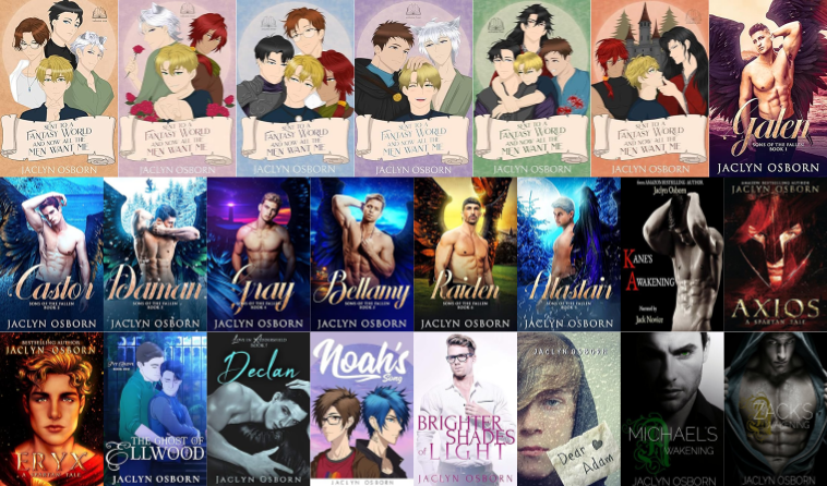 Sent to a Fantasy World and Now All the Men Want Me Series & more by Jaclyn Osborn ~ 23 MP3 AUDIOBOOK COLLECTION