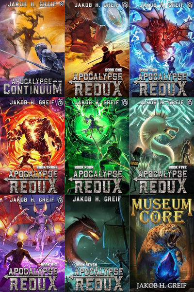 Apocalypse Continuum Series & more by Jakob H Greif ~ 9 MP3 AUDIOBOOK COLLECTION