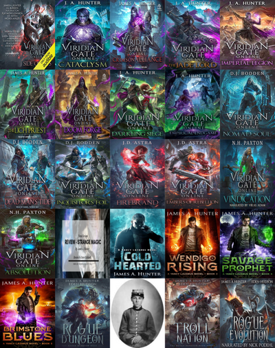Viridian Gate Online Universe Series & more by James A. Hunter ~ 48 MP3 AUDIOBOOK COLLECTION