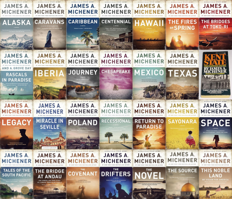 James A Michener ~ 28 MP3 AUDIOBOOK COLLECTION