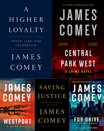 James Comey ~ 5 MP3 AUDIOBOOK COLLECTION