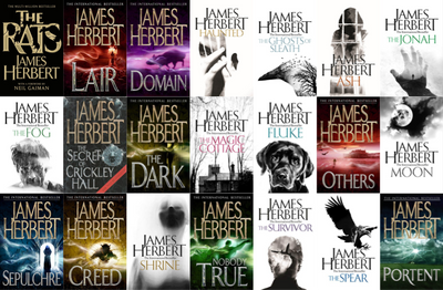 Rats Series & more by James Herbert ~ 23 MP3 AUDIOBOOK COLLECTION
