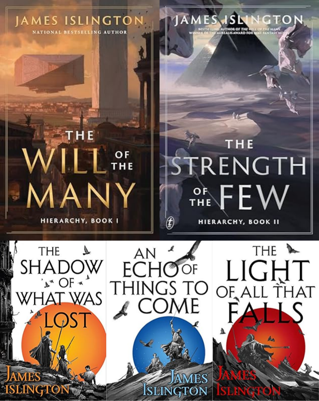 Hierarchy Series & more by James Islington ~ 5 MP3 AUDIOBOOK COLLECTION