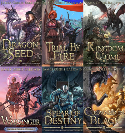 The Archemi Online Chronicles Series by James Osiris Baldwin ~ 6 MP3 AUDIOBOOK COLLECTION