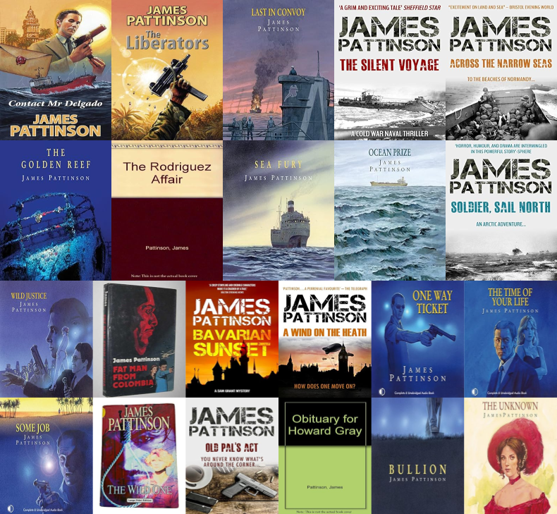 Harvey Landon Series & more by James Pattinson ~ 22 MP3 AUDIOBOOK COLLECTION