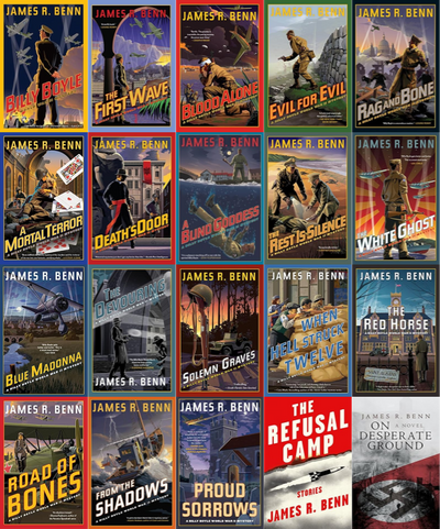 Billy Boyle World War II Mysteries Series & more by James R. Benn ~ 20 MP3 AUDIOBOOK COLLECTION