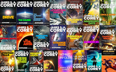 The Expanse Series & more by James S.A. Corey  ~ 31 MP3 AUDIOBOOK COLLECTION