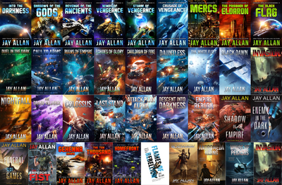 Crimson Worlds Series & more by Jay Allan ~ 34 MP3 AUDIOBOOK COLLECTION