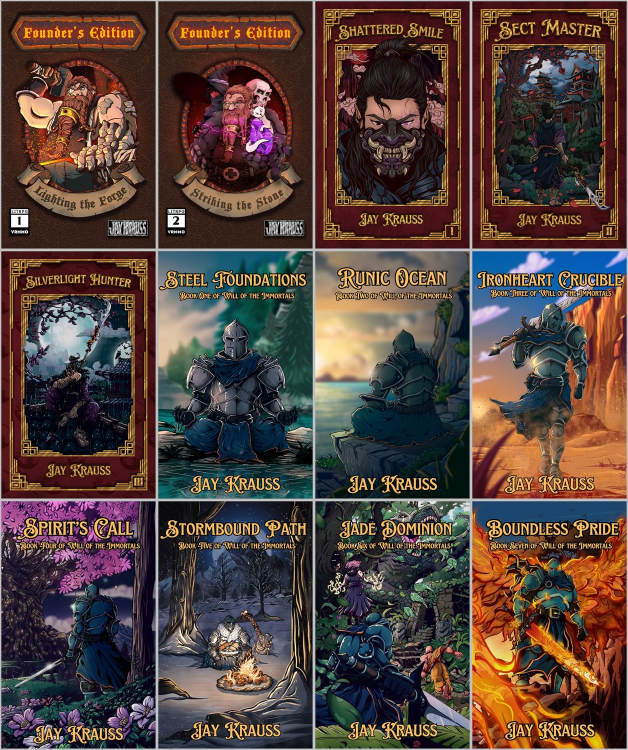 Founder's Edition Series & more by Jay Krauss ~ 12 MP3 AUDIOBOOK COLLECTION
