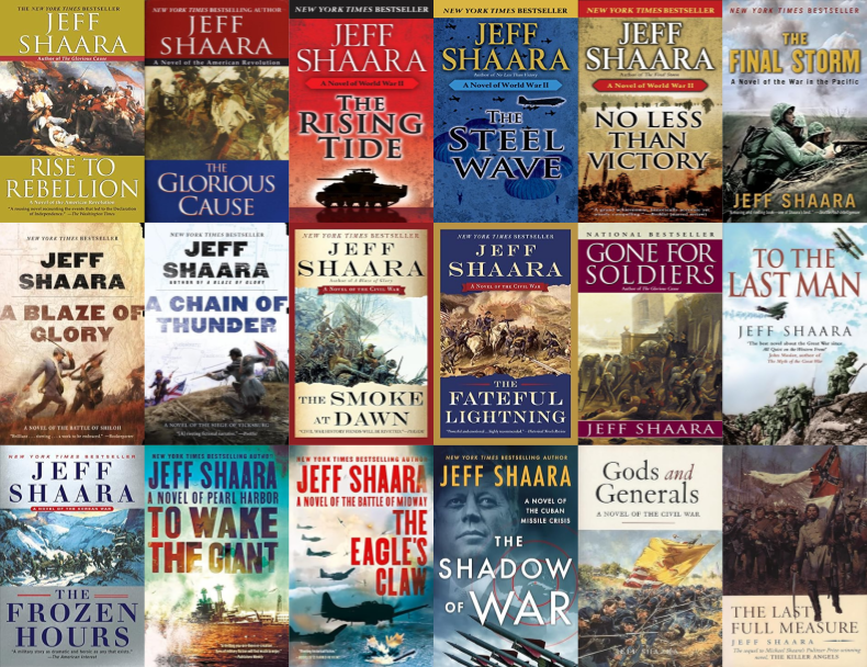 American Revolutionary War Series & more by Jeff Shaara ~ 18 MP3 AUDIOBOOK COLLECTION