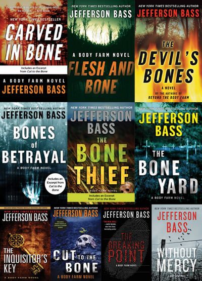 Body Farm Series by Jefferson Bass ~ 10 MP3 AUDIOBOOK COLLECTION